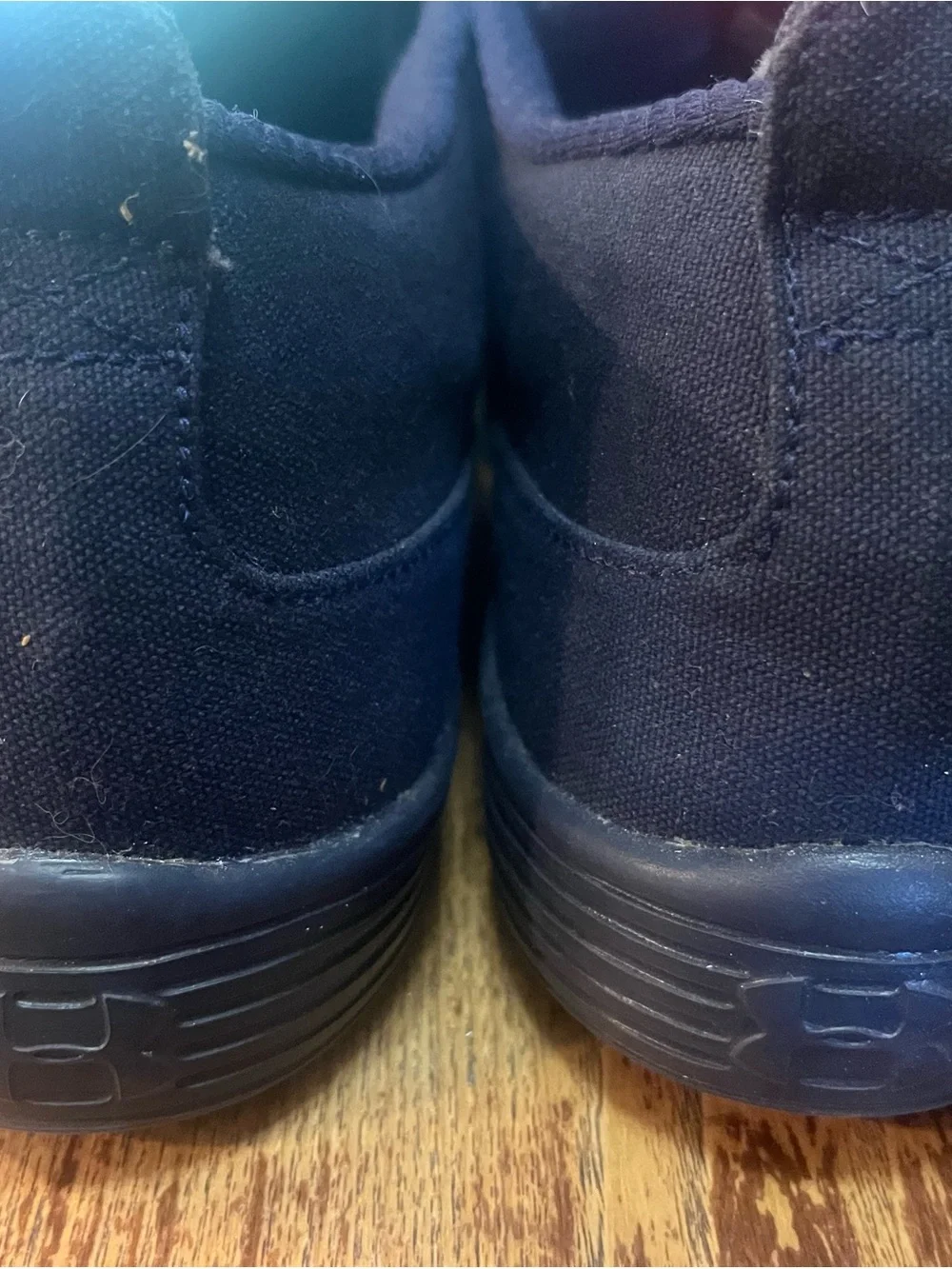 Under Armour Men’s Navy Casual Lace-Up Shoes Size 17